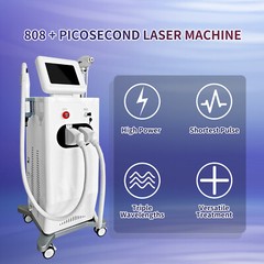 2IN1 1064/755/808nm Diode Laser Painless Tattoo Hair Removal Machine Pico Laser