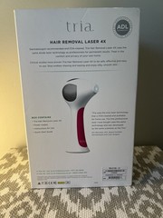 Tria LHR 4.0 Laser Hair Removal Device for Hair Removal, White/Fuchsia