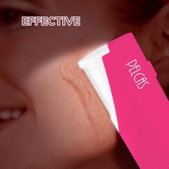 PELCAS Electric Dermaplaning Tool for Face with LED Light, mini, Rose Pink