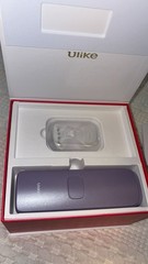 Ulike IPL Hair Removal Device Set Purple/White with Original Box Hair Remover