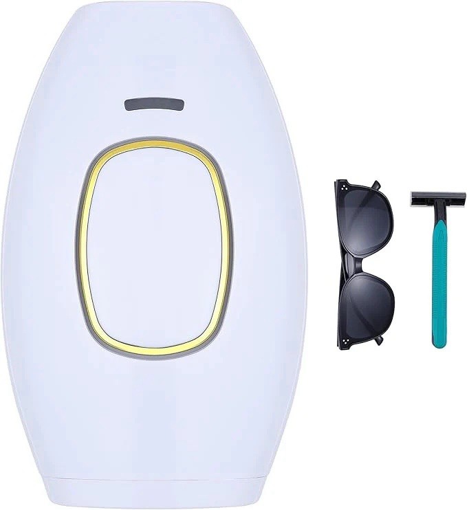 IPL Laser Hair Removal for Women and Men,999999 Flashes at-Home Hair Removal Dev