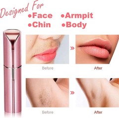 Facial Hair Removal for Women, Mini Remover, Electric Razor Shaver Pink