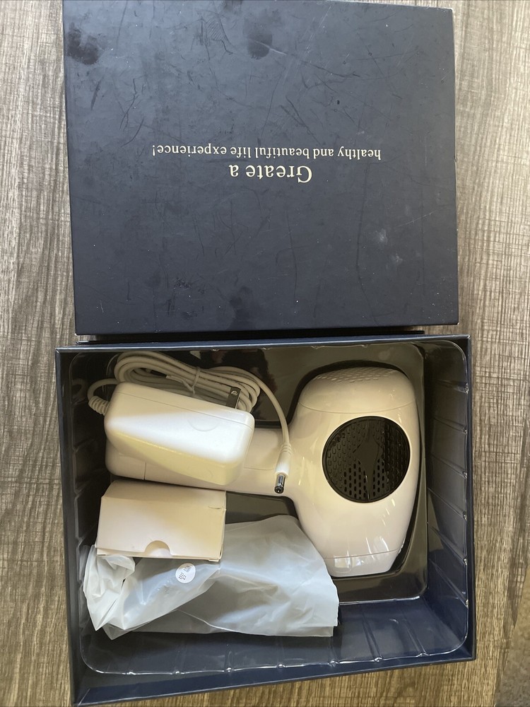 Bosidin D-1129 White Permanent And Painless IPL Laser Hair Removal Device W/ Box