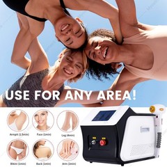 755nm 808nm 1064nm Diode Laser Hair Removal Machine Painless Skin Rejuvenation