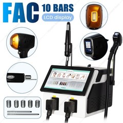 New 2-in-1 Diode Laser Hair Removal 4-Wave 10 Bars & Pico Tattoo Removal Machine