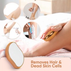 Pain-free Crystal Hair Eraser Hair Remover Stone for Body Arms Legs Bikini