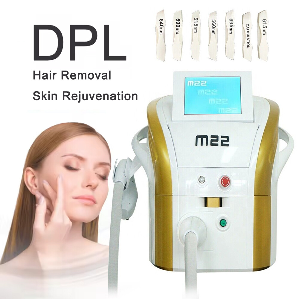 M22 SHR IPL Yag Laser With 2 Handles Permanent Hair Removal Brighten Skin Tone