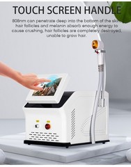 2026 3000W Permanent Depilation Diode Laser Hair Removal Machine 755 808 1064nm