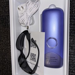 ICE-COOL IPL Hair Removal Device Permanent Hair Reduction Flashes Box Complete