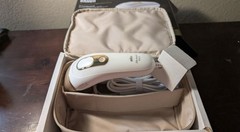 Braun Silk-expert Pro 5 IPL Hair Removal SensoAdapt White/Gold w Case