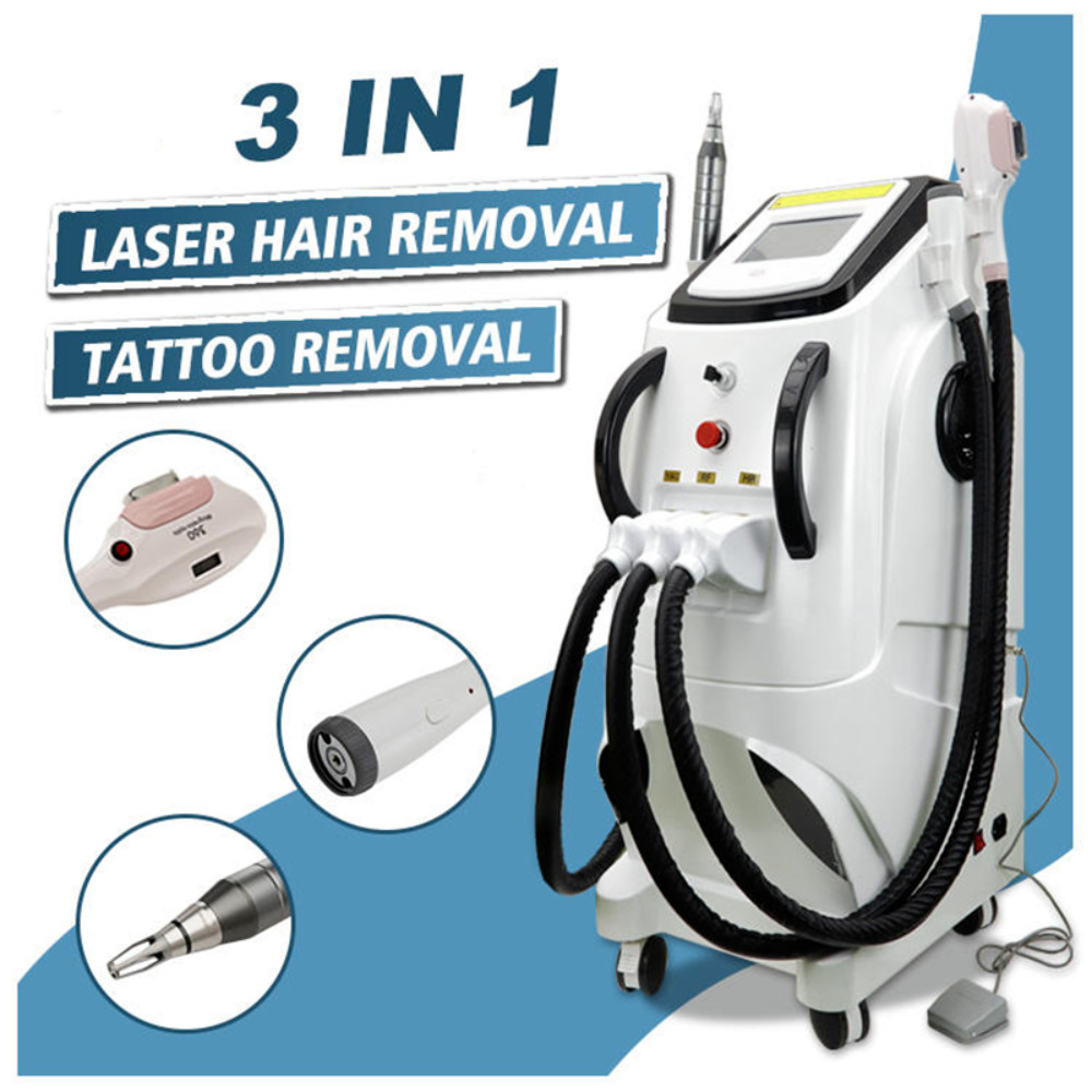 IPL OPT RF Nd Yag Picosecond Laser Hair Removal Tattoo Pigment Removal Machine