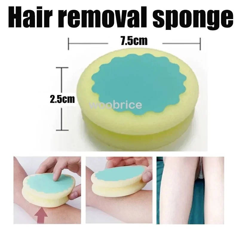 Crystal Glass Hair Eraser Epilator Painless Reusable Leg Hair Removal Tool