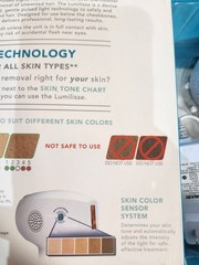 Conair Lumilisse IPL Hair Removal Device UV-Free 2 Heads Skin Sensor – TESTED