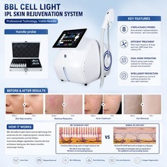 IPL OPT Laser Painless Hair Removal Machine Skin Rejuvenation Acne Treatment