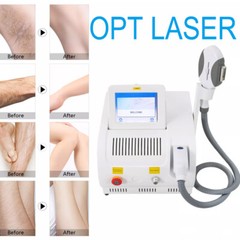 Painless OPT IPL 激光脱毛机 Ice Point RF 皮肤再生-
