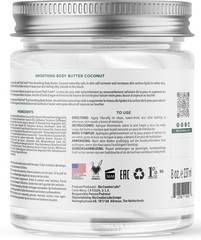Petal Fresh Pure Smoothing Coconut Body Butter, 8 Ounce (Pack of 1),