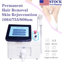1064/755/808nm Diode Laser Painless Hair Removal Machine Body Skin Rejuvenation