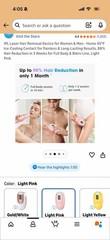 IPL Laser Hair Removal Device for Women & Men – Home 45°F Ice-Cooling Contact