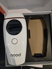 NEW Nood The Flasher 2.0 IPL Light Hair Removal Device Full Set Open Box White