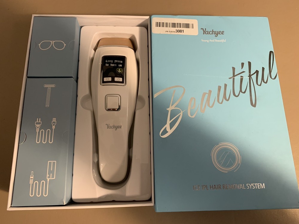 Yachyee Ai10 Painless IPL Hair Remover Device with Cooling Function