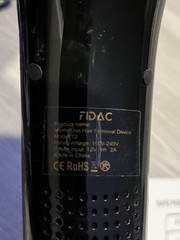 FIDAC IPL Hair Removal / Laser Hair Removal Device for Unisex Individuals.