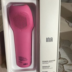 INIA HAUTE Pro IPL Laser Hair Remover Device Ice Cooling (White) At-Home NEW