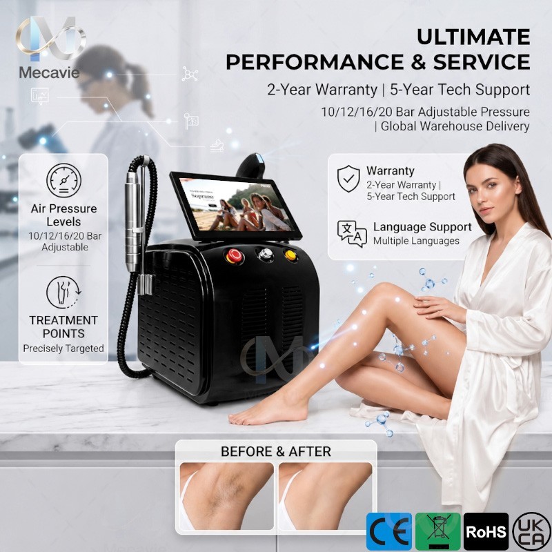 2IN1 Diode Picosecond Laser Hair Reduction Tattoo Fading Salon Machine CE