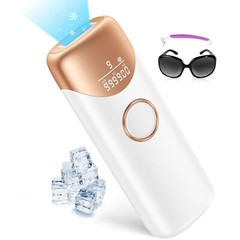Painless IPL Laser Hair Removal Device with 5℃ Ice Cooling, 3-in-1 Hair Remover