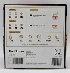 Nood The Flasher 2.0 IPL Laser Hair Removal Handset-NEW Open Box