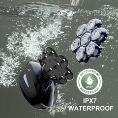 Head Shavers for Bald Men: Upgraded Detachable Head Shaver – IPX7 Waterproof Wet