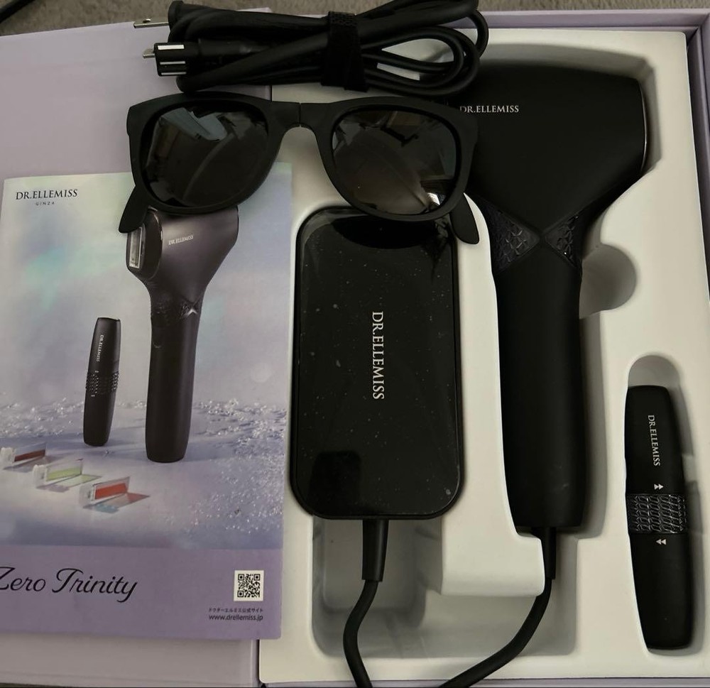 Dr. Elmis Hair Removal Device Multi-Color Cartridges Used
