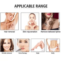 2IN1 808nm Diode Laser Hair Removal Pico NG YAG Laser Tattoo Beauty Machine