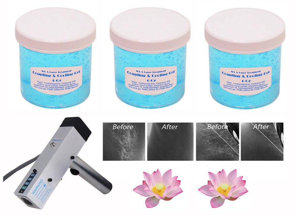 New Cooling Coupling Gel, Laser IPL Machines & Systems. Protects & Soothes.