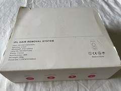 Hena IPL Permanent Hair Removal System w/ Charger 400,000 Pulses Mint Condition