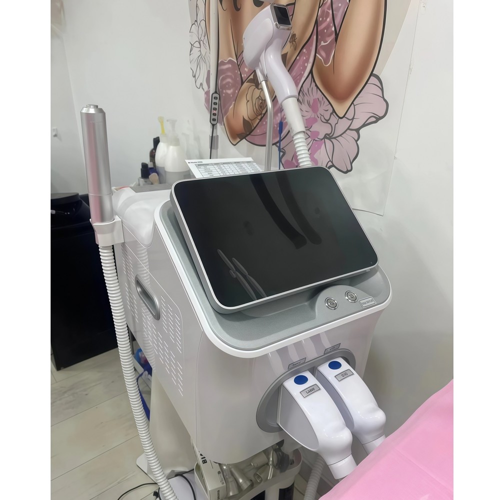 2in1 Picosecond Laser Spot Removal Machine with 4-Wavelength Diode Laser Handle