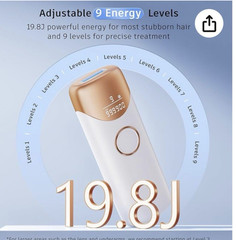 Ubroo Ice-Cool Laser 3 In 1 Hair Removal w/ 5℃ Ice Cooling Painless IPL Laser