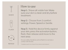 SmoothSkin Pure Fit IPL Hair Remover Full Body Home Use Laser Reduction