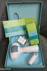 USED~Tria Beauty Permanent Hair Removing Laser System FDA-Cleared~White w/Sensor