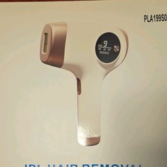 IPL Hair Removal Device AI-01 99W, 9 Settings, 4cm² Head, Auto Flash, White/Gold