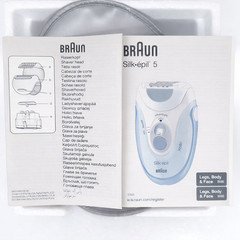 Braun Silk-e’pil 5 Xelle Epilator for legs , Body & Face with 4 Accessories