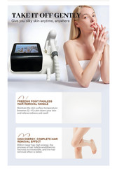 808 Diode Laser Hair Removal Machine Full Body Hair Reduction Beauty Salon Use