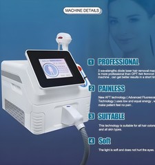 808 Diode Laser Hair Removal Yag 755 808 1064 Diode Laser Hair Removal Machine