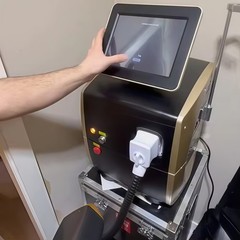 4000W Ice Titanium Soprano Diode Laser Hair Removal Machine Painless Permanent