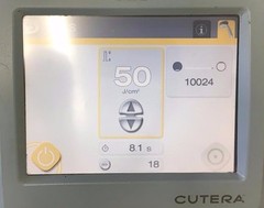 CUTERA TITAN S HAND PIECE, FULLY REFURBISHED AND CHARGED W/ PULSES, P4L3390