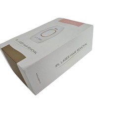 LUX SKIN IPL Laser Hair Removal Handset White Rose Gold Home Grooming Device