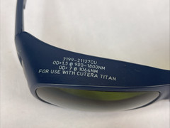 CUTERA TITAN ENCORE LASER SAFETY GLASSES 900-1800NM 3199-21127CU