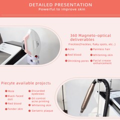 IPL OPT RF Nd Yag Picosecond Laser Hair Removal Tattoo Pigment Removal Machine