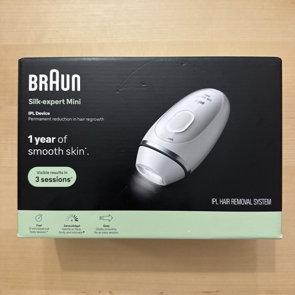 Braun Silk- Expert Mini IPL Hair Removal Laser Device PL1103 – Brand New SEALED