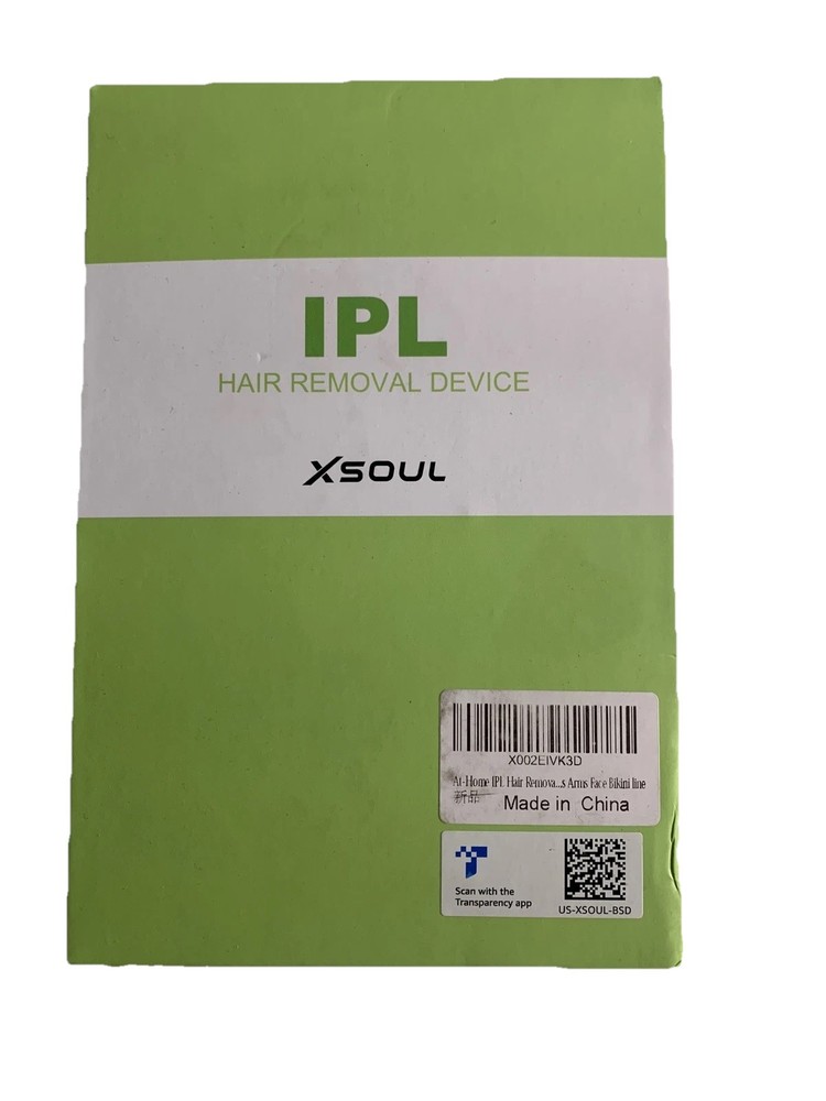 IPL Hair Removal X soul Open Box Brand New