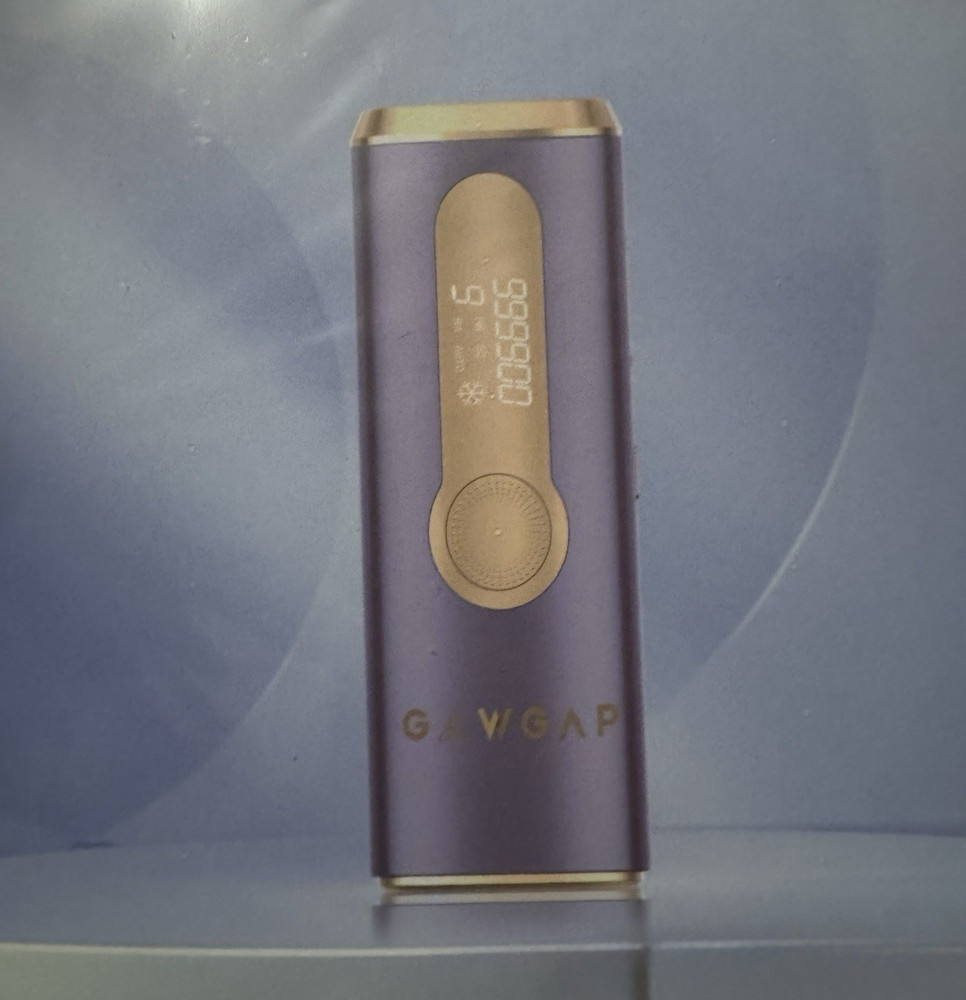 IPL Laser Hair Removal Device Ice-Cooling LCD Display Purple Gold FDA